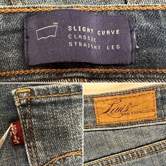 Levi’s Slight Curve Classic Straight Leg Jeans Women’s 529 Style Medium Wash 30 - Picture 6 of 10